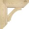 Ekena Millwork Imperial Slat Rough Sawn Bracket w/ Offset Brace, Douglas Fir, 8"W x 24"D x 24"H BKT0806X24X24IMP06RDF - alternate 2